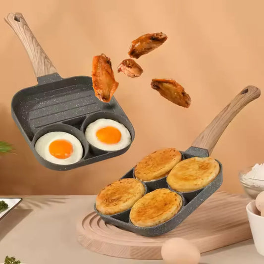 FRIGIDEIRA ANTIADERENTE 3-EM-1 (OU 4-EM-1) ®