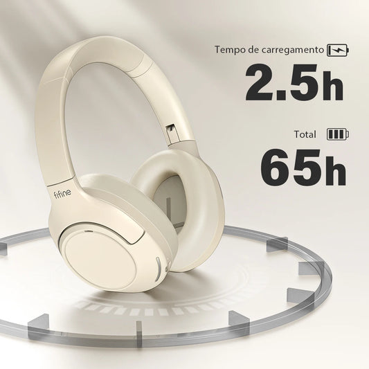 Fone de Ouvido Bluetooth FIFINE X3: O Áudio que te Acompanha em Tudo!